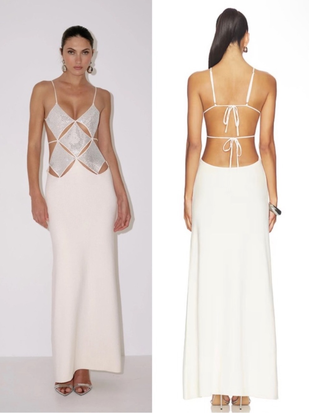 NWT Delfi Collective Gaia Knit Maxi Dress